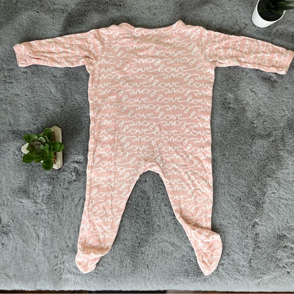 Pink Love Nordstrom Onsie - 6M - Picture 2 of 3